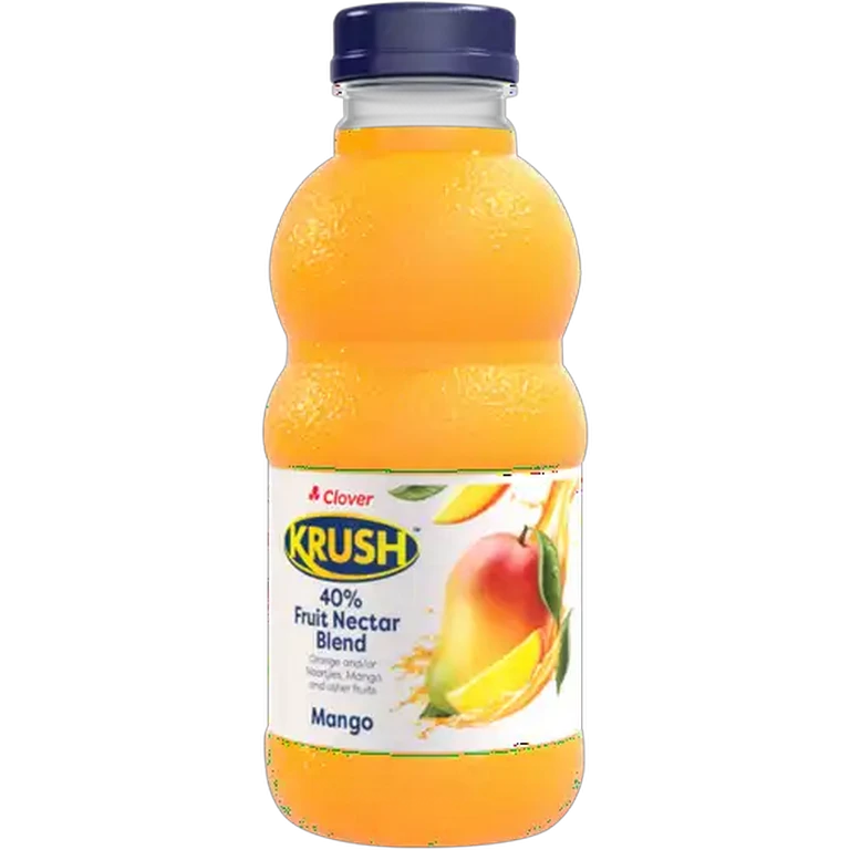Clover Krush 40% Fruit Nectar Blend 500ml Mango