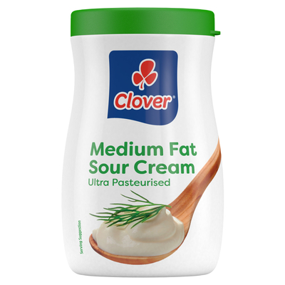 Clover Medium Fat Sour Cream 250ml