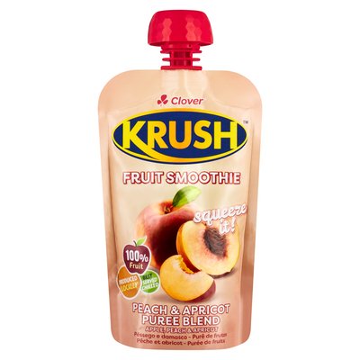 Clover Krush Peach & Apricot Puree Blend 110ml