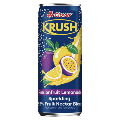 Krush Passionfruit Sparkling Lemonade 300ml