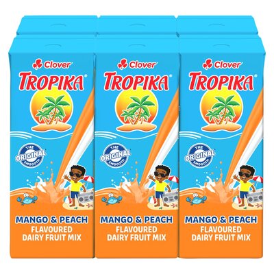 Tropika Long Life Mango Peach 200ml x 6