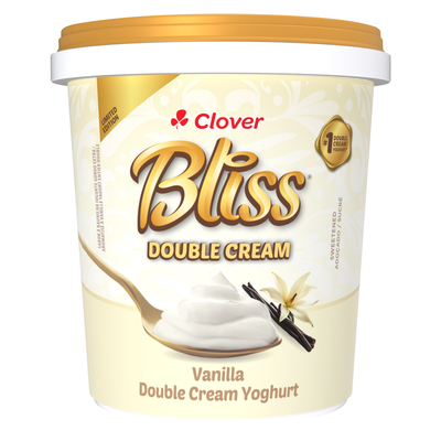 Bliss Double Cream Vanilla Yogurt 1kg