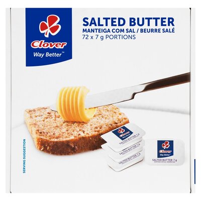 Clover Butter Mini Tubs 72 x 7g