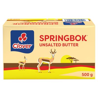 Springbok Unsalted Butter 500g