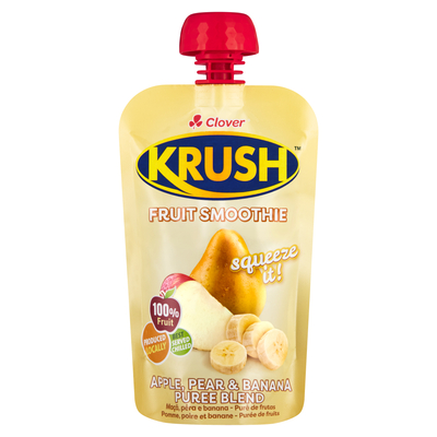 Clover Krush Apple Pear & Banana Puree Blend 110ml